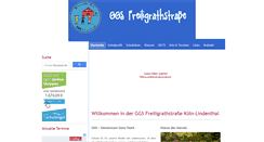 Desktop Screenshot of ggs-freiligrathstr.de